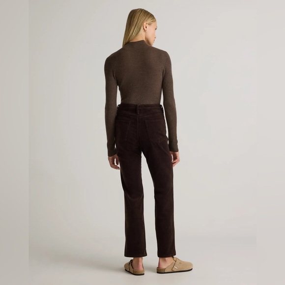 NWT quince Organic Stretch Corduroy Straight Leg Pants - Picture 2 of 10